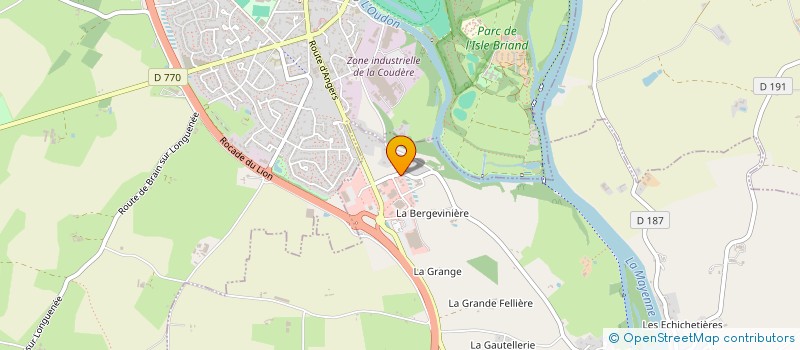 localisation de l'entreprise MONSIEUR IVAN LOZE  GREZ-NEUVILLE