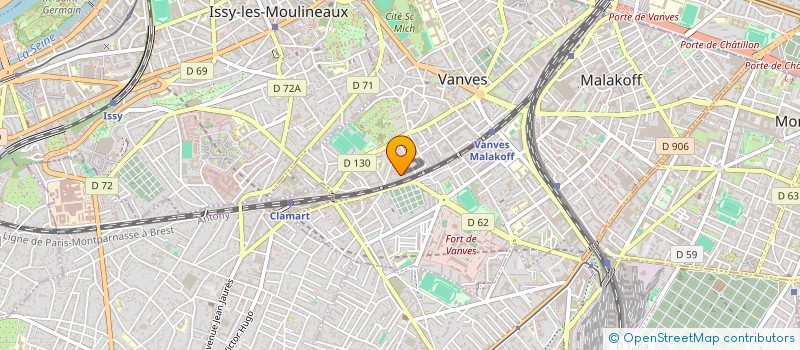 localisation de l'entreprise MONSIEUR IVAN LUNG à VANVES