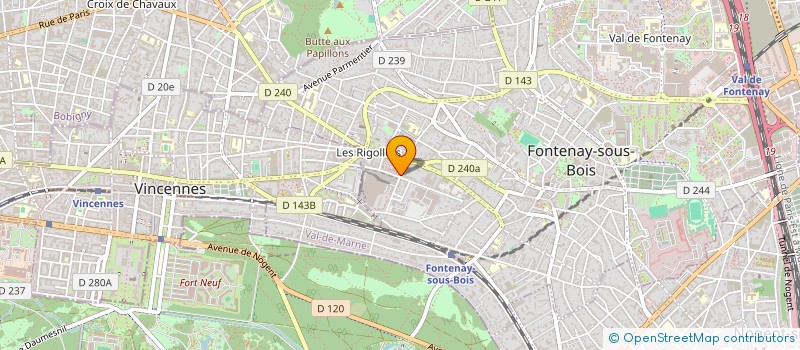 localisation de l'entreprise MONSIEUR IVAN MAGRIN CHAGNOLLEAU à FONTENAY-SOUS-BOIS