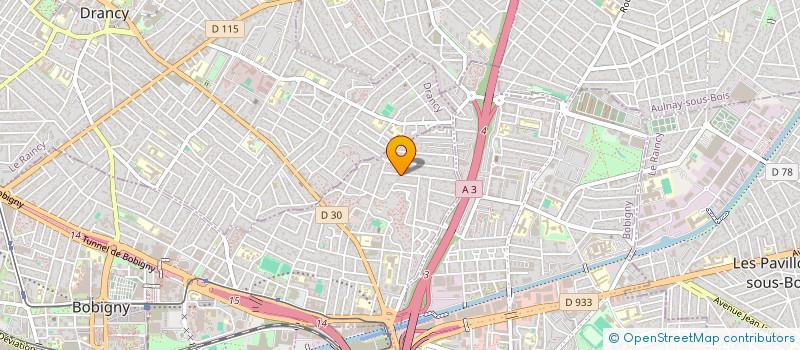 localisation de l'entreprise MONSIEUR IVAN MARJANOVIC  BOBIGNY