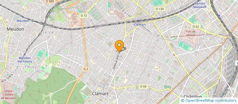 localisation de l'entreprise MONSIEUR IVAN MARTIN CHOUIRF  CLAMART