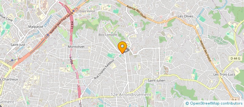 localisation de l'entreprise MONSIEUR IVAN MATVEEFF à MARSEILLE