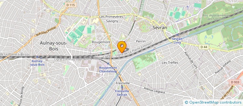 localisation de l'entreprise MONSIEUR IVAN MINCHEV  SEVRAN