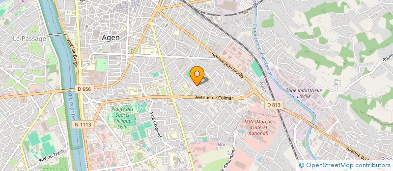 localisation de l'entreprise MONSIEUR IVAN MORDOSSEVITS  AGEN