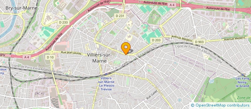 localisation de l'entreprise MONSIEUR IVAN NADELGAFT  VILLIERS-SUR-MARNE