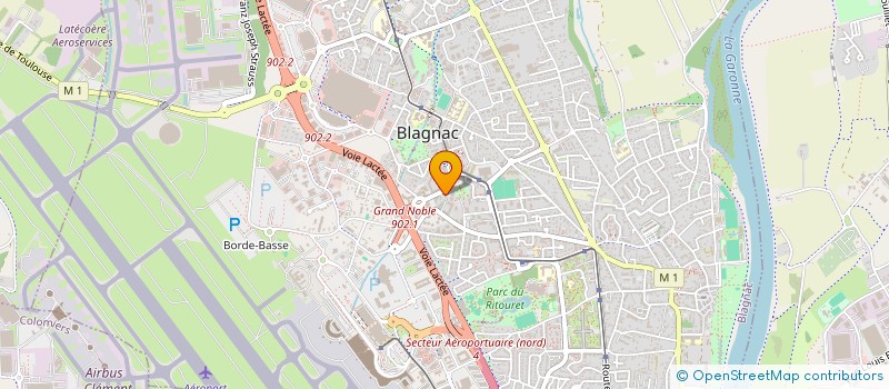 localisation de l'entreprise MONSIEUR IVAN NIKOLOV  BLAGNAC