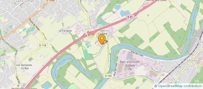 localisation de l'entreprise MONSIEUR IVAN NOVOVITCH  SAINT-ISMIER