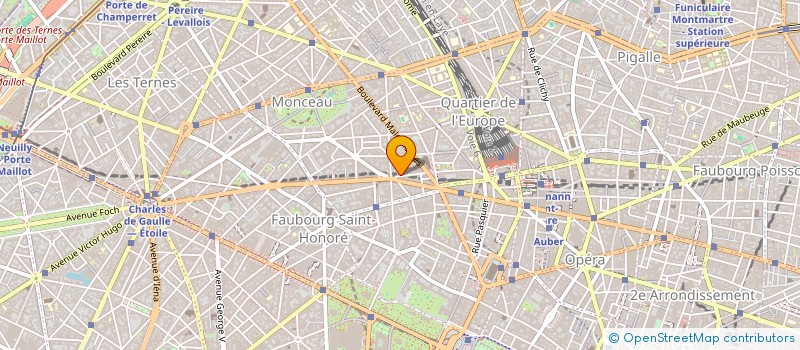 localisation de l'entreprise MONSIEUR IVAN O'NEILL  PARIS