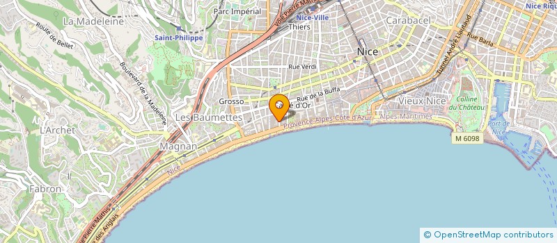 localisation de l'entreprise MONSIEUR IVAN OSIKOVSKI à NICE