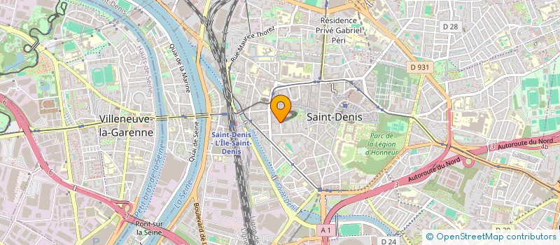 localisation de l'entreprise MONSIEUR IVAN PANASSIE à SAINT-DENIS