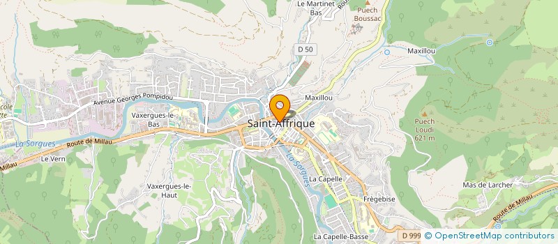 localisation de l'entreprise MONSIEUR IVAN PASSAL à SAINT-AFFRIQUE