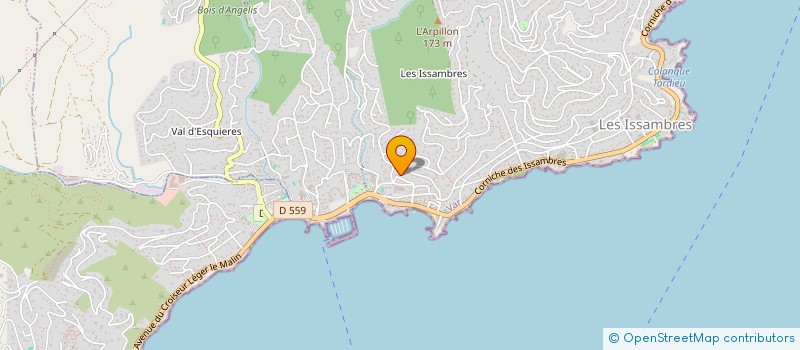 localisation de l'entreprise MONSIEUR IVAN PAVLOVSKI  ROQUEBRUNE-SUR-ARGENS