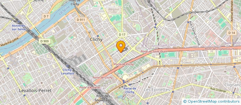 localisation de l'entreprise MONSIEUR IVAN PETKOV BORISOV à CLICHY