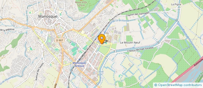 localisation de l'entreprise MONSIEUR IVAN POKHVALIT à MANOSQUE