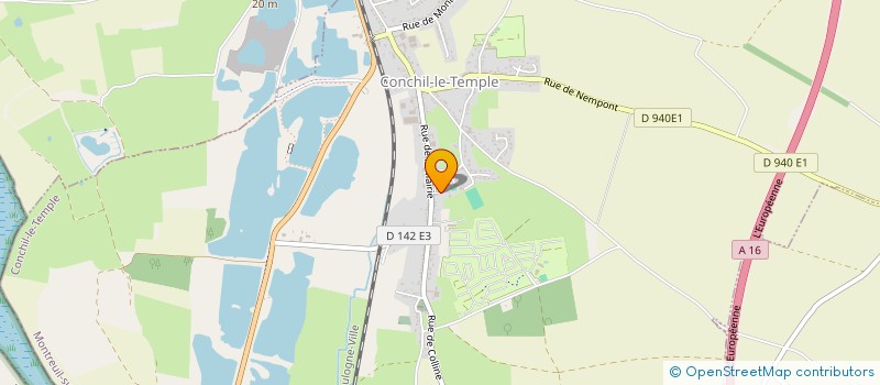 localisation de l'entreprise MONSIEUR IVAN PREVOT  CONCHIL-LE-TEMPLE