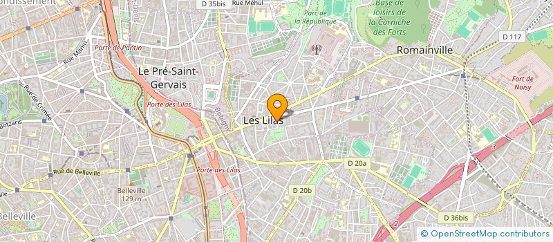 localisation de l'entreprise MONSIEUR IVAN PROKOPYK à LES LILAS
