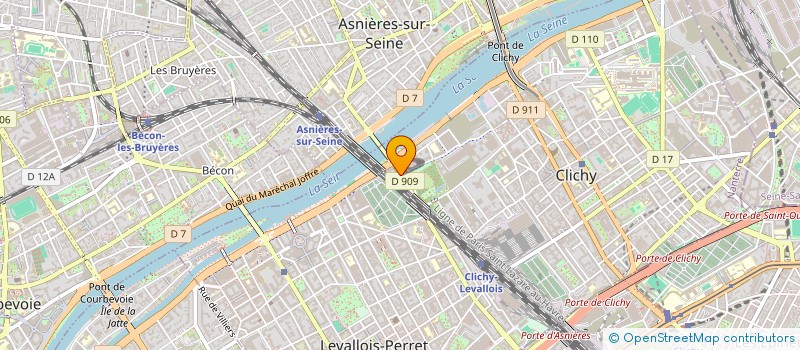 localisation de l'entreprise MONSIEUR IVAN PROSKURNYK à CLICHY