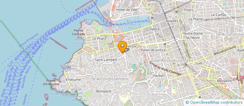 localisation de l'entreprise MONSIEUR IVAN REBOUL à MARSEILLE