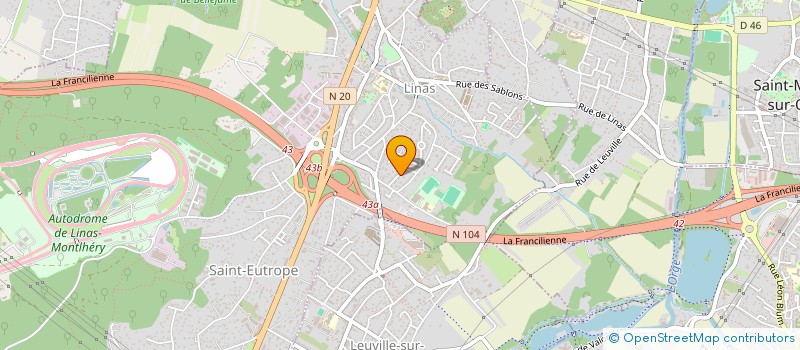localisation de l'entreprise MONSIEUR IVAN REGANHA à LINAS