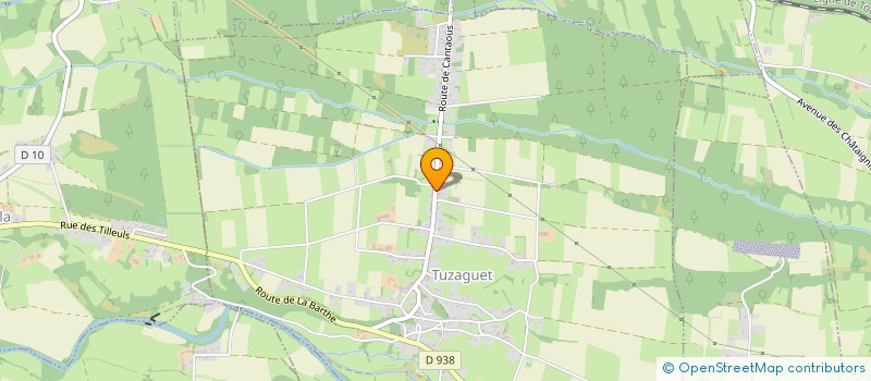 localisation de l'entreprise MONSIEUR IVAN RODRIGUEZ  TUZAGUET