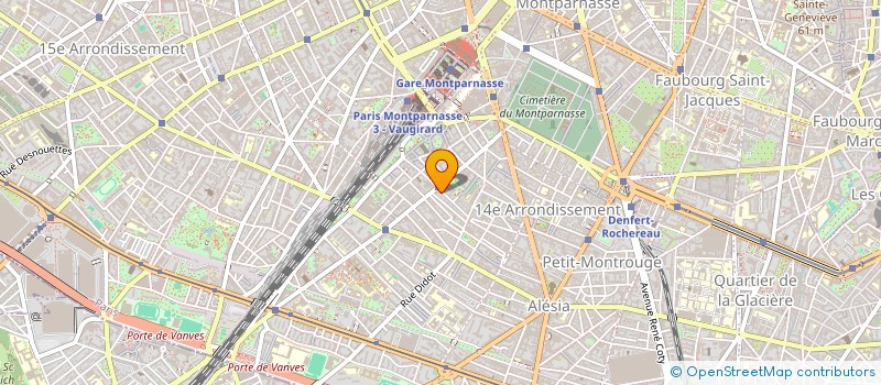 localisation de l'entreprise MONSIEUR IVAN ROMANOV  PARIS