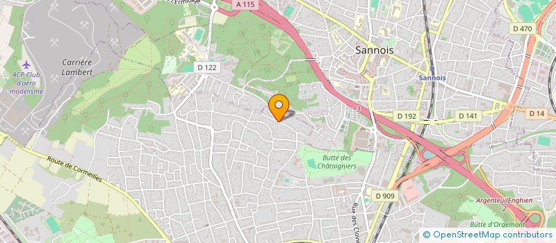 localisation de l'entreprise MONSIEUR IVAN SABADAKH  ARGENTEUIL