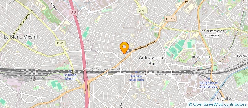 localisation de l'entreprise MONSIEUR IVAN SHIMAN à AULNAY-SOUS-BOIS