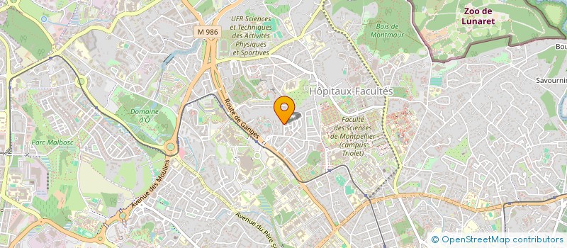 localisation de l'entreprise MONSIEUR IVAN SORNOM à MONTPELLIER