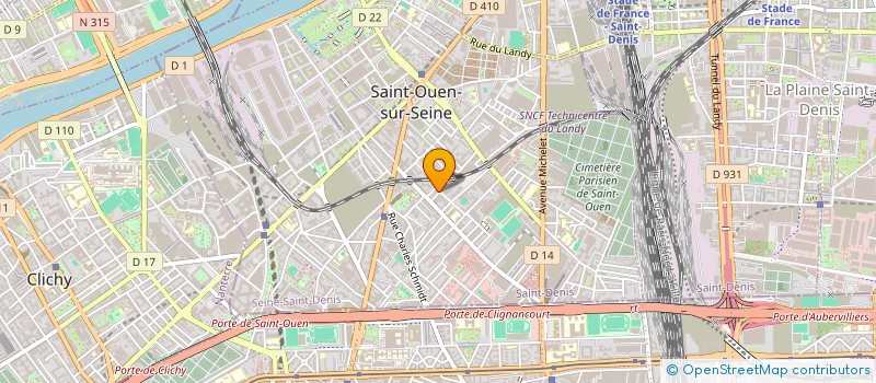 localisation de l'entreprise MONSIEUR IVAN SOTTOSANTI à SAINT-OUEN-SUR-SEINE