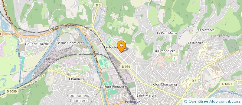 localisation de l'entreprise MONSIEUR IVAN SURKOV  PERIGUEUX