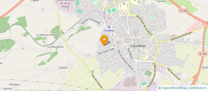 localisation de l'entreprise MONSIEUR IVAN SYJA à LOUDEAC