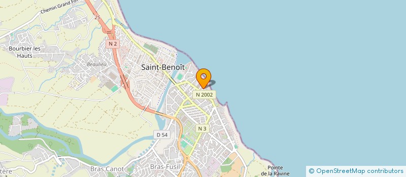 localisation de l'entreprise MONSIEUR IVAN TARISTAS à SAINT-BENOIT