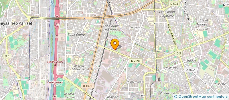 localisation de l'entreprise MONSIEUR IVAN TOUBOUL  GRENOBLE