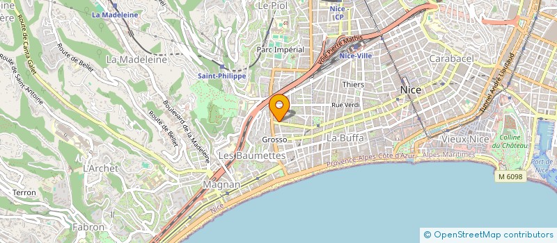 localisation de l'entreprise MONSIEUR IVAN URITSKIY à NICE