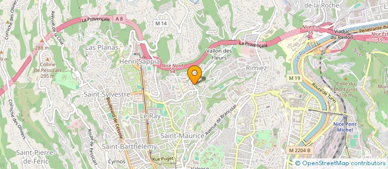 localisation de l'entreprise MONSIEUR IVAN URSU à NICE