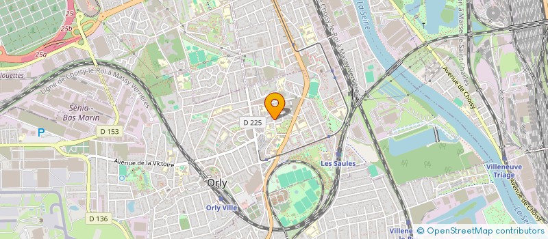 localisation de l'entreprise MONSIEUR IVAN VALKANOV  ORLY