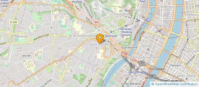 localisation de l'entreprise MONSIEUR IVAN VERITE  LYON