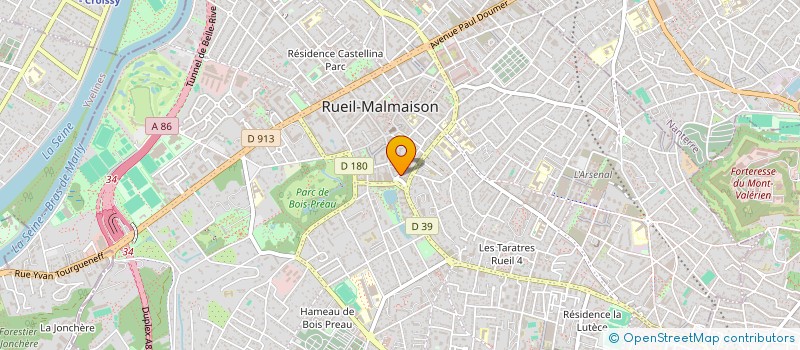 localisation de l'entreprise MONSIEUR IVAN VETROV à RUEIL-MALMAISON