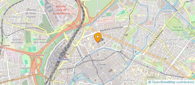 localisation de l'entreprise MONSIEUR IVAN VOLLET à STRASBOURG