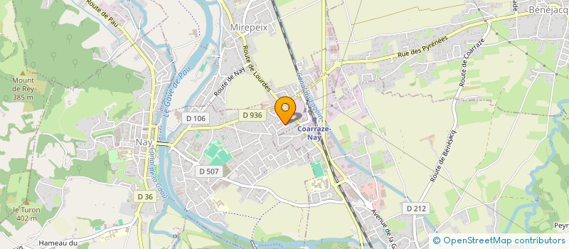 localisation de l'entreprise MONSIEUR IVANN ETIENNE à NAY