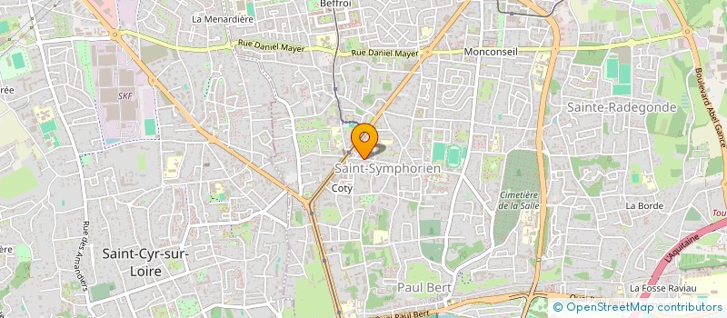 localisation de l'entreprise MONSIEUR IVANN TEXIER  TOURS