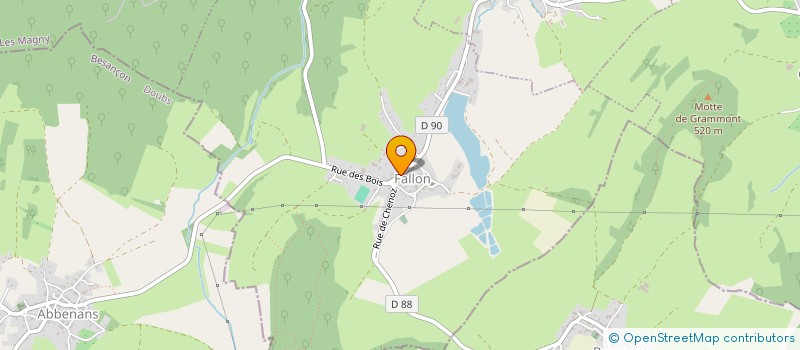 localisation de l'entreprise MONSIEUR IVANO MAGNO  VILLAFANS