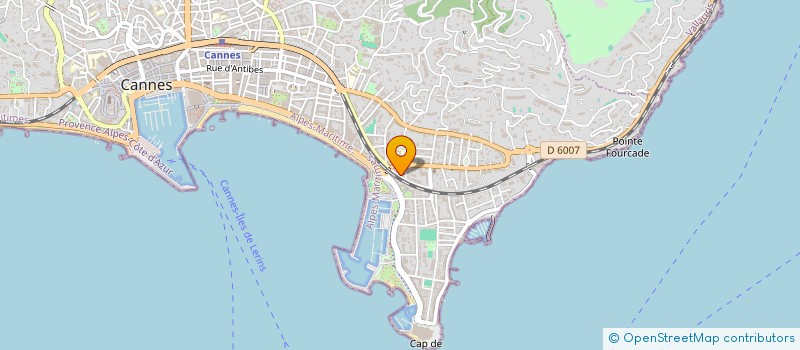 localisation de l'entreprise MONSIEUR IVANO MAROCCO à CANNES