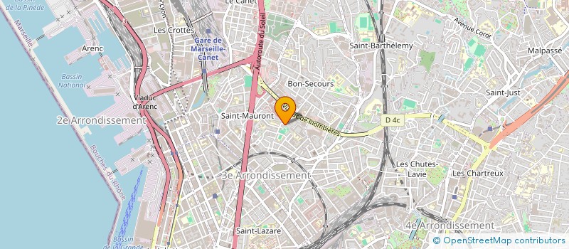localisation de l'entreprise MONSIEUR IVANO POMPILIO à MARSEILLE