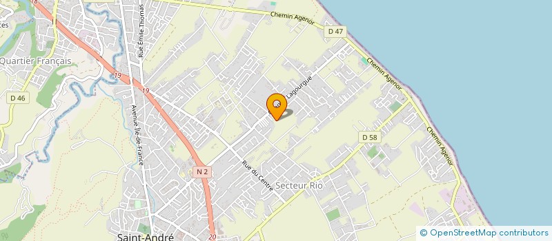 localisation de l'entreprise MONSIEUR IVANOHE JUE  PARIS