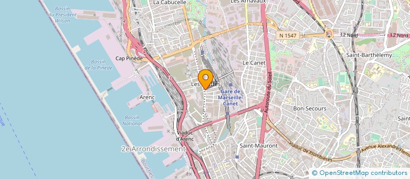 localisation de l'entreprise MONSIEUR IVANOV TODOR à MARSEILLE