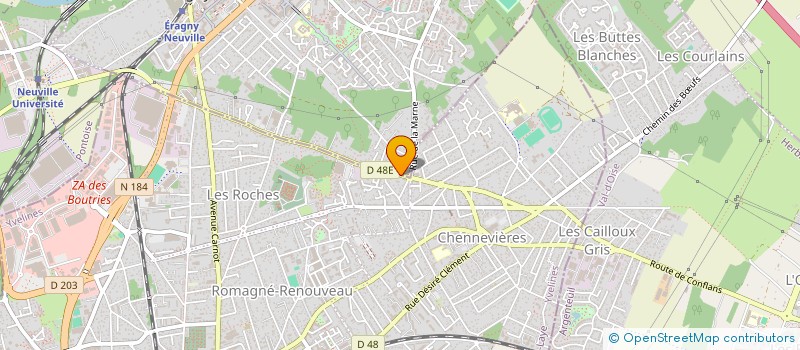 localisation de l'entreprise MONSIEUR IVAYLO APOSTOLOV à ERAGNY
