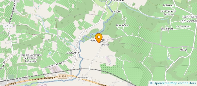 localisation de l'entreprise MONSIEUR IVAYLO BETEV  LAMOTHE-MONTRAVEL