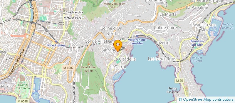 localisation de l'entreprise MONSIEUR IVAYLO KOLEV à VILLEFRANCHE-SUR-MER
