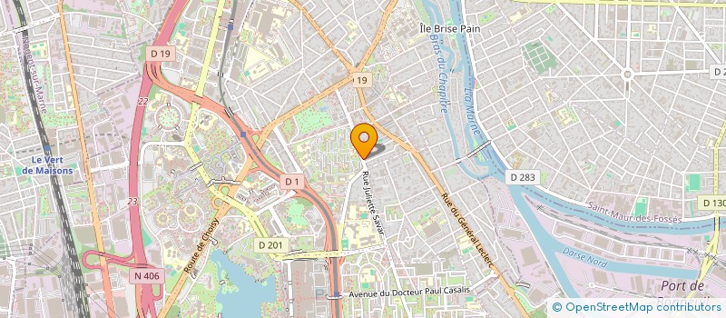 localisation de l'entreprise MONSIEUR IVAYLO MAKSIMOV DACHEV  CRETEIL